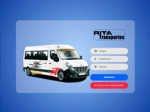 Sistema Integral de Transporte Terrestre (Venta de Pasajes en linea)